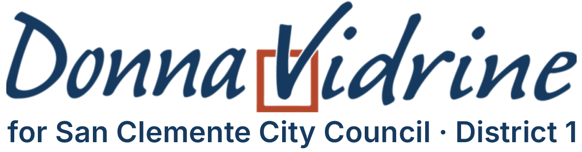 Donna Vidrine for San Clemente City Council District 1